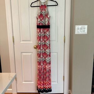 Eliza J Halter Maxi Dress Size 8